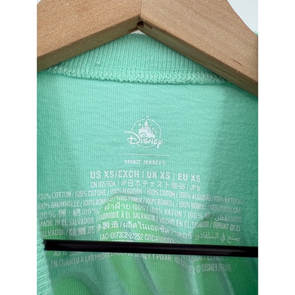 Disney‎ Spirit Jersey Womens XS Green Toy Story Reach for Fries Chillin Grillin - Picture 4 of 8